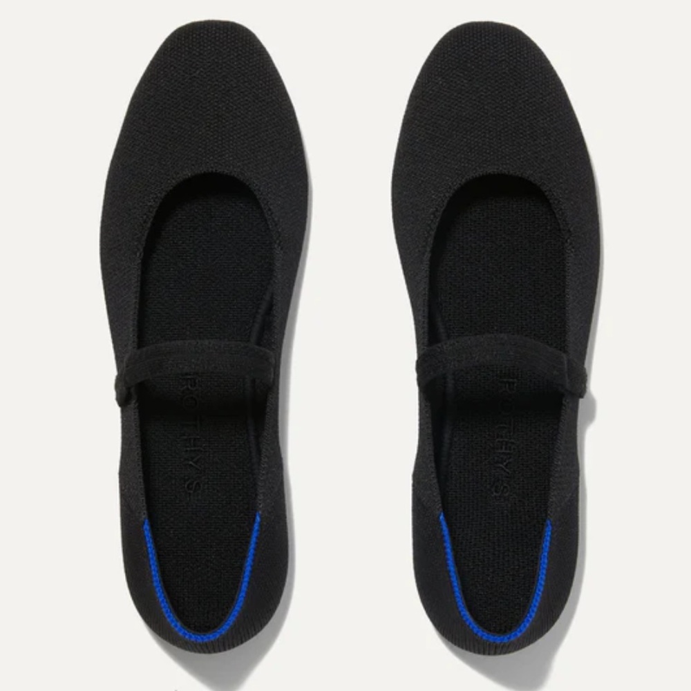 The Square Mary Jane in Black 8.5